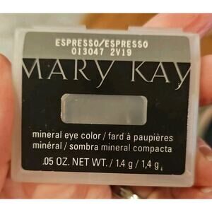 Mary Kay Mineral Eye Shadow Espresso 013047 New .05 Oz